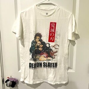 Daemon Slayer White Tee